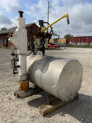 Recirculador de amoníaco horizontal RVS (32 pulg. X 43 pulg. 150 galones)