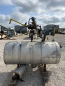 Recirculador de amoníaco horizontal RVS (32 pulg. X 43 pulg. 150 galones)