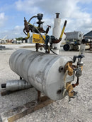 Recirculador de amoníaco horizontal RVS (32 pulg. X 43 pulg. 150 galones)