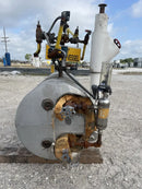 Recirculador de amoníaco horizontal RVS (32 pulg. X 43 pulg. 150 galones)