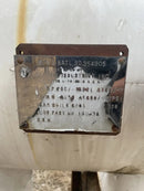 Tambor de compensación de amoníaco horizontal Vilter (26 x 83 pulgadas, 190 galones)