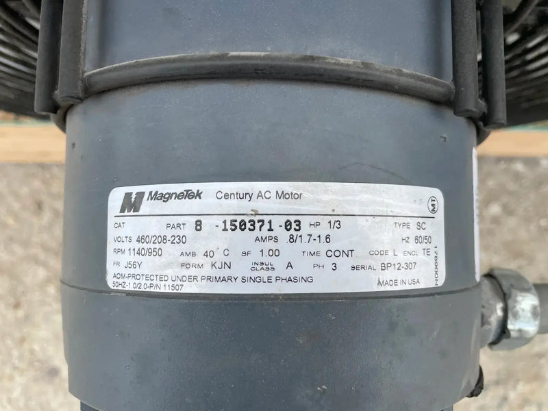 Krack DTX6S-1530-DXA-HGC-LH  Ammonia Evaporator Coil- 10.58 TR, 6 Fans (Low/Medium Temperature)