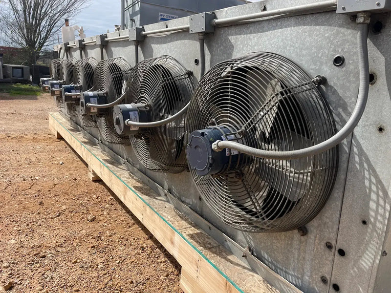 Krack DTX6S-1530-DXA-HGC-LH Ammonia Evaporator Coil- 17.46 TR, 6 Fans (Low/Medium Temperature)