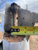 Krack DTX6S-1530-DXA-HGC-LH Bobina evaporadora de amoníaco - 17.46 TR, 6 ventiladores (temperatura baja/media)