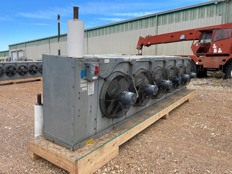 Krack DTX6S-1530-DXA-HGC-LH Ammonia Evaporator Coil- 10.58 TR, 6 Fans (Low/Medium Temperature)