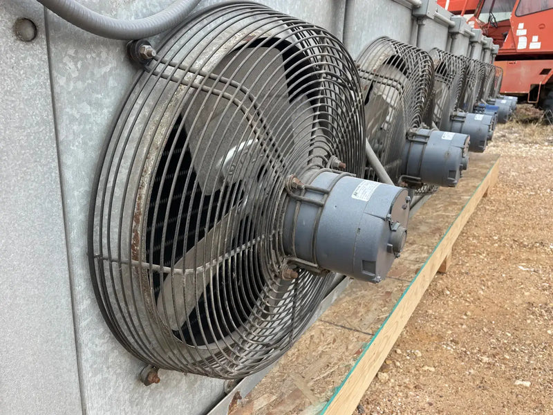 Krack DTX6S-1530-DXA-HGC-LH Ammonia Evaporator Coil- 10.58 TR, 6 Fans (Low/Medium Temperature)