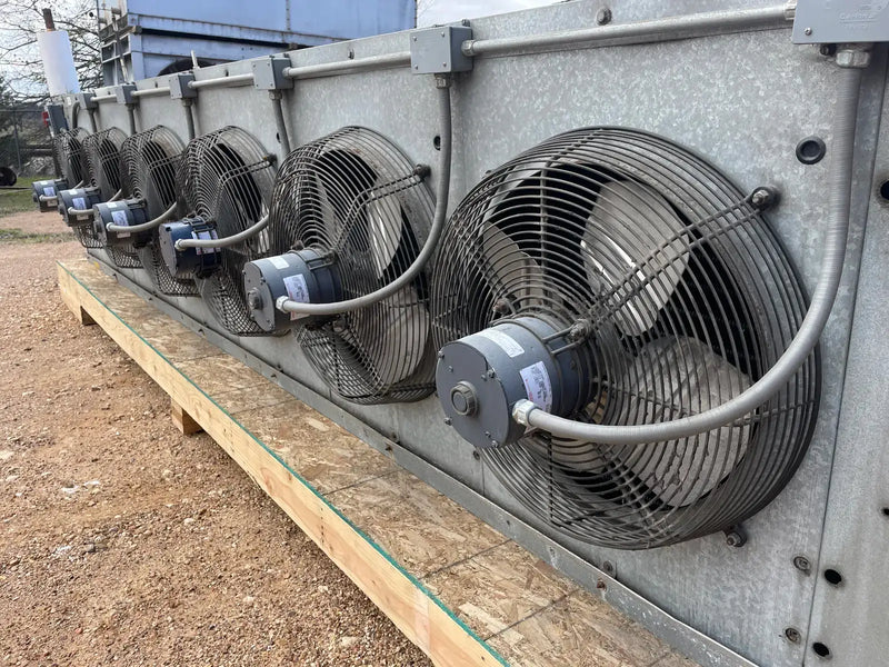 Krack DTX6S-1530-DXA-HGC-LH Ammonia Evaporator Coil- 10.58 TR, 6 Fans (Low/Medium Temperature)