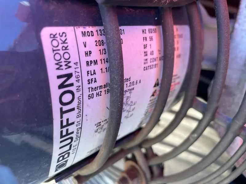Krack DTX3S-760-DXA-HGC-LH Ammonia Evaporator Coil- 5.29 TR, 3 Fans (Low/Medium Temperature)