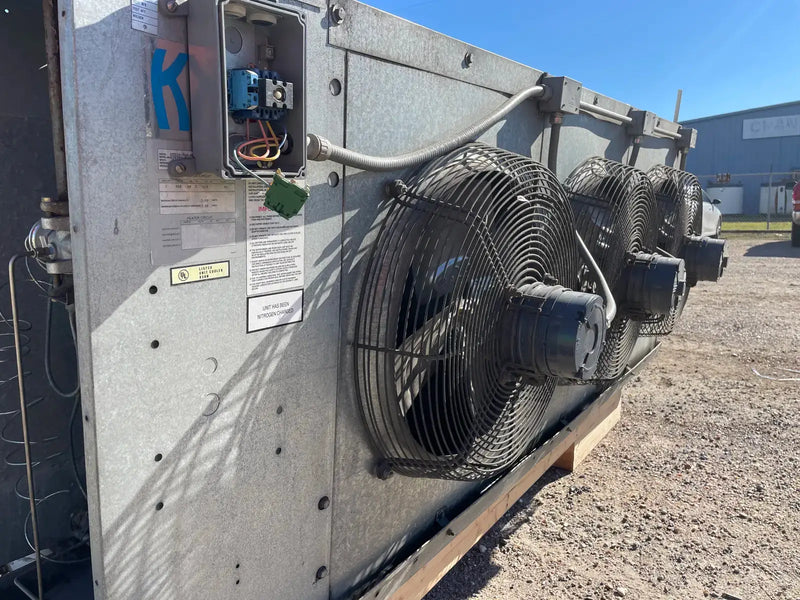 Krack DTX3S-760-DXA-HGC-LH Ammonia Evaporator Coil- 5.29 TR, 3 Fans (Low/Medium Temperature)