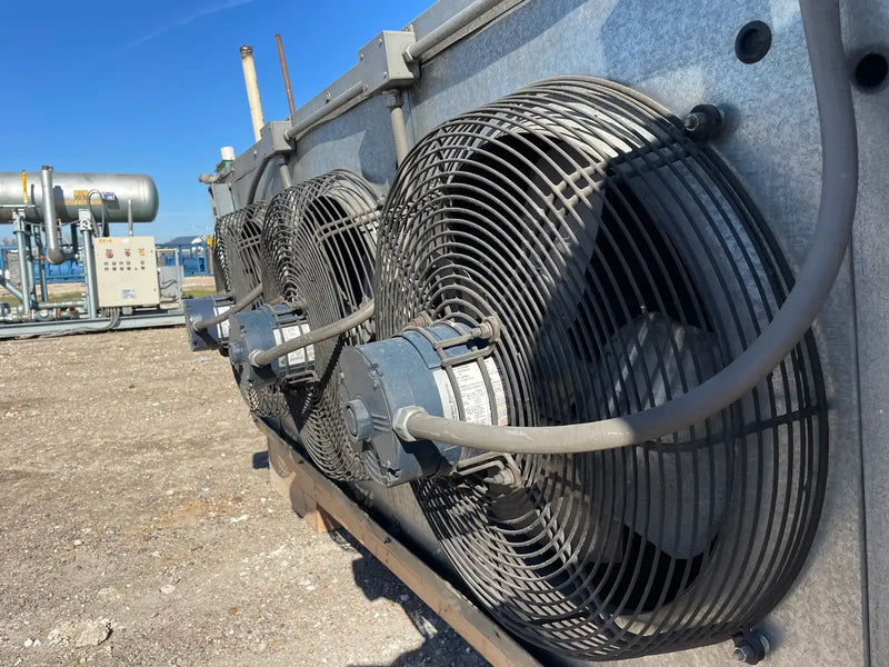 Krack DTX3S-760-DXA-HGC-LH Ammonia Evaporator Coil- 5.29 TR, 3 Fans (Low/Medium Temperature)