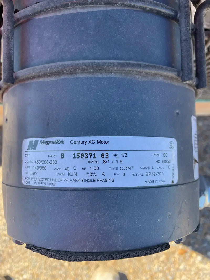 Krack DTX6S-1530-DXA-HGC-LH Ammonia Evaporator Coil- 10.58 TR, 6 Fans (Low/Medium Temperature)