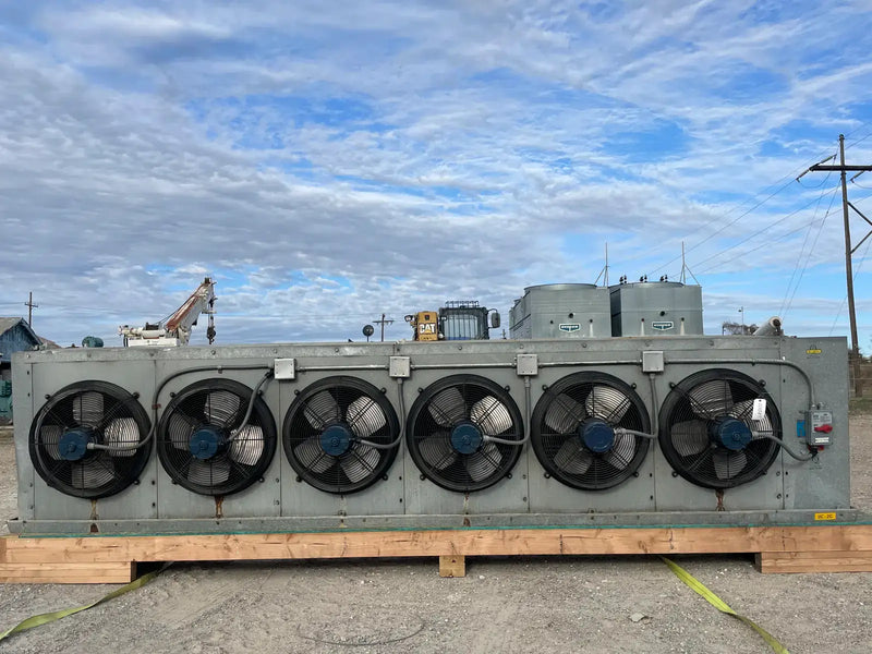 Krack DTX6S-1530-DXA-HGC-LH Ammonia Evaporator Coil- 10.58 TR, 6 Fans (Low/Medium Temperature)
