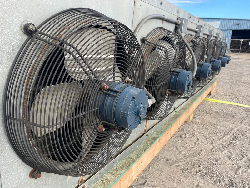 Krack DTX6S-1530-DXA-HGC-LH Ammonia Evaporator Coil- 10.58 TR, 6 Fans (Low/Medium Temperature)