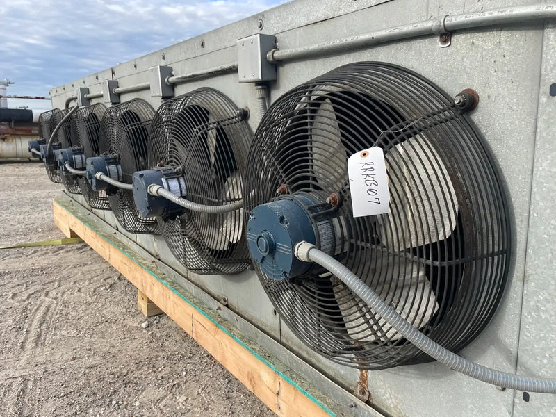 Krack DTX6S-1530-DXA-HGC-LH Ammonia Evaporator Coil- 10.58 TR, 6 Fans (Low/Medium Temperature)