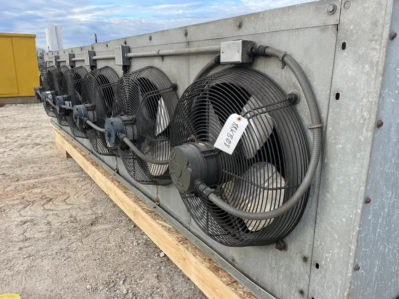 Krack DTX6S-1530-HGC-DXA Ammonia Evaporator Coil- 10.58 TR, 6 Fans (Low/Medium Temperature)