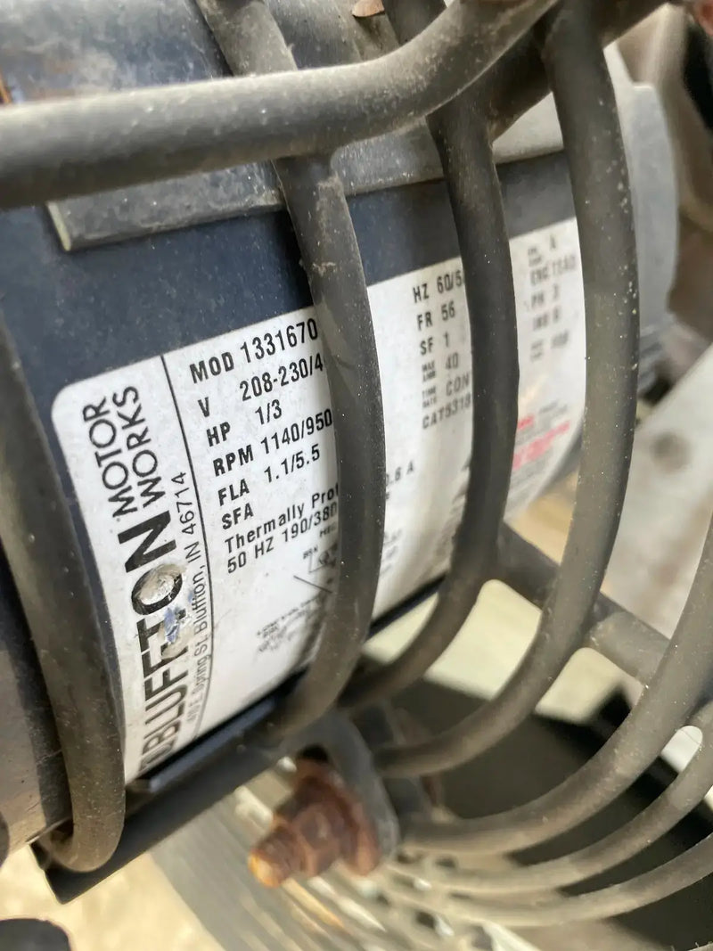 Krack DTX6S-1530-HGC-DXA Ammonia Evaporator Coil- 10.58 TR, 6 Fans (Low/Medium Temperature)