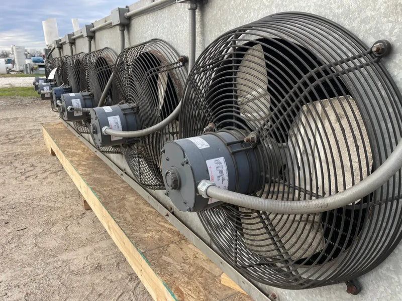 Krack DTX6S-1530-DXA-HGC-LH Ammonia Evaporator Coil- 10.58 TR, 6 Fans (Low/Medium Temperature)