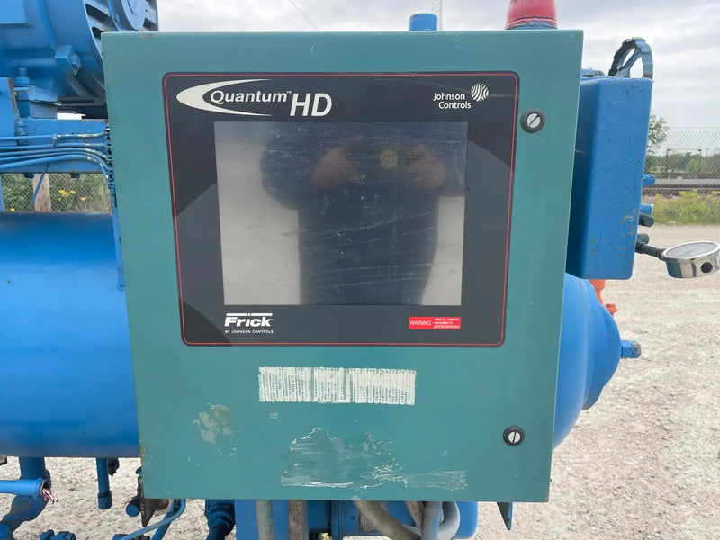 Paquete de compresor de tornillo rotativo Frick RDB 222 (FALTA COMPRESOR, 150 HP 230/460 V, FALTA PANEL DE CONTROL)