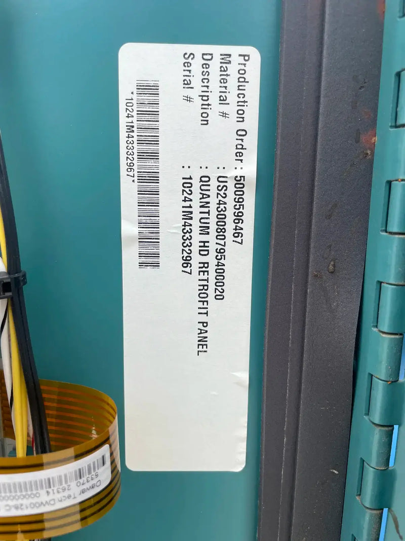Paquete de compresor de tornillo rotativo Frick RDB 222 (FALTA COMPRESOR, 150 HP 230/460 V, FALTA PANEL DE CONTROL)