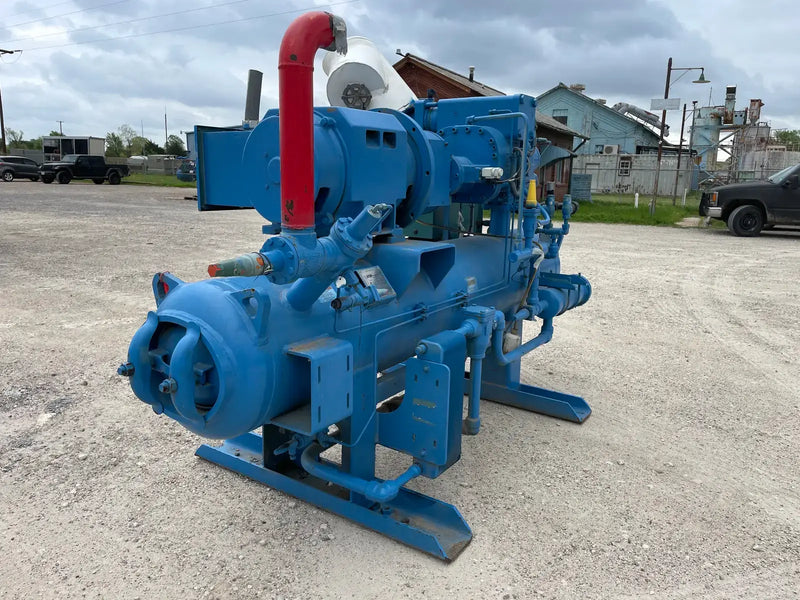 Frick Rotary Screw Compressor Package (Frick XJF, 125 HP 230/460 V, Micro Control Panel)