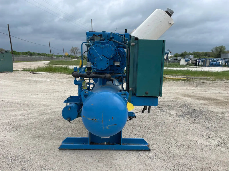 Frick Rotary Screw Compressor Package (Frick XJF, 125 HP 230/460 V, Micro Control Panel)