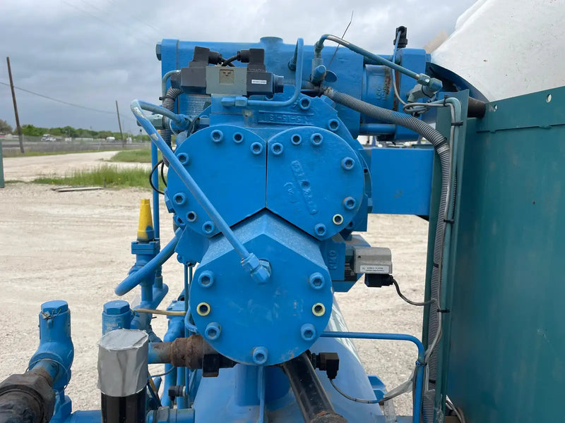 Frick Rotary Screw Compressor Package (Frick XJF, 125 HP 230/460 V, Micro Control Panel)