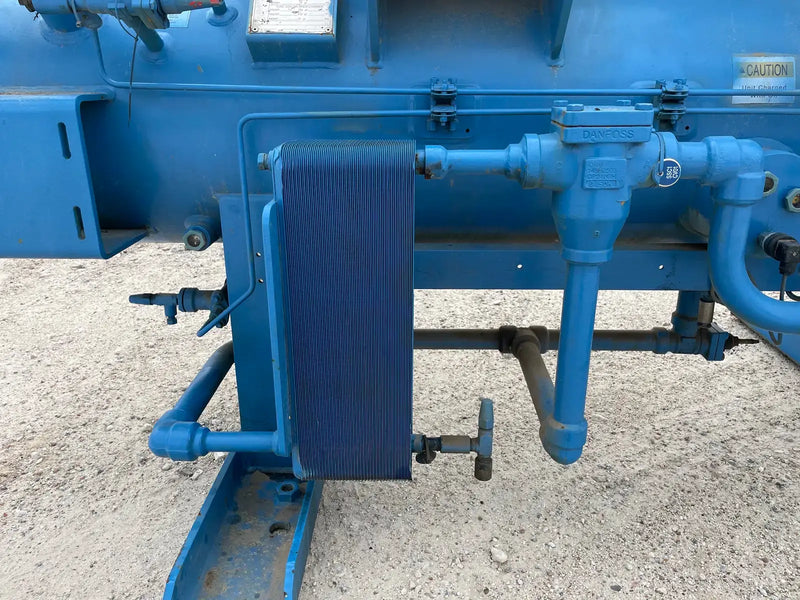 Frick Rotary Screw Compressor Package (Frick XJF, 125 HP 230/460 V, Micro Control Panel)