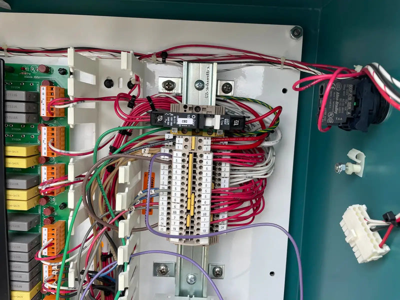 Frick Rotary Screw Compressor Package (Frick XJF, 125 HP 230/460 V, Micro Control Panel)