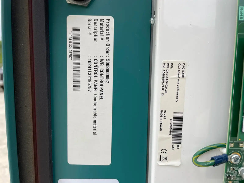 Frick Rotary Screw Compressor Package (Frick XJF, 125 HP 230/460 V, Micro Control Panel)