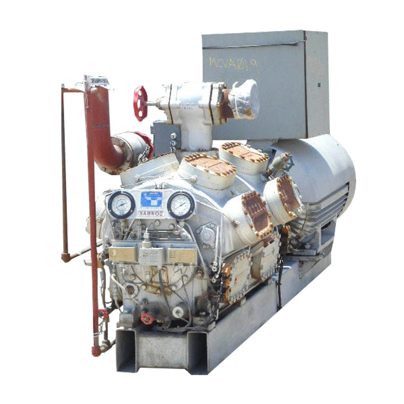 Sabroe SMC Reciprocating Compressor – 250 hp Sabroe 