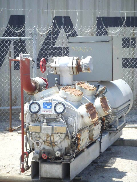 Sabroe SMC Reciprocating Compressor – 250 hp Sabroe 