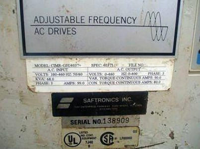 Saftronics G3 Adjustable Frequency AC Drive Control Panel Saftronics, Inc. 