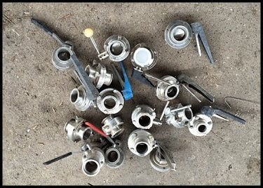 Sanitary Stainless Butterfly Valves – 2 in. Not Specified 