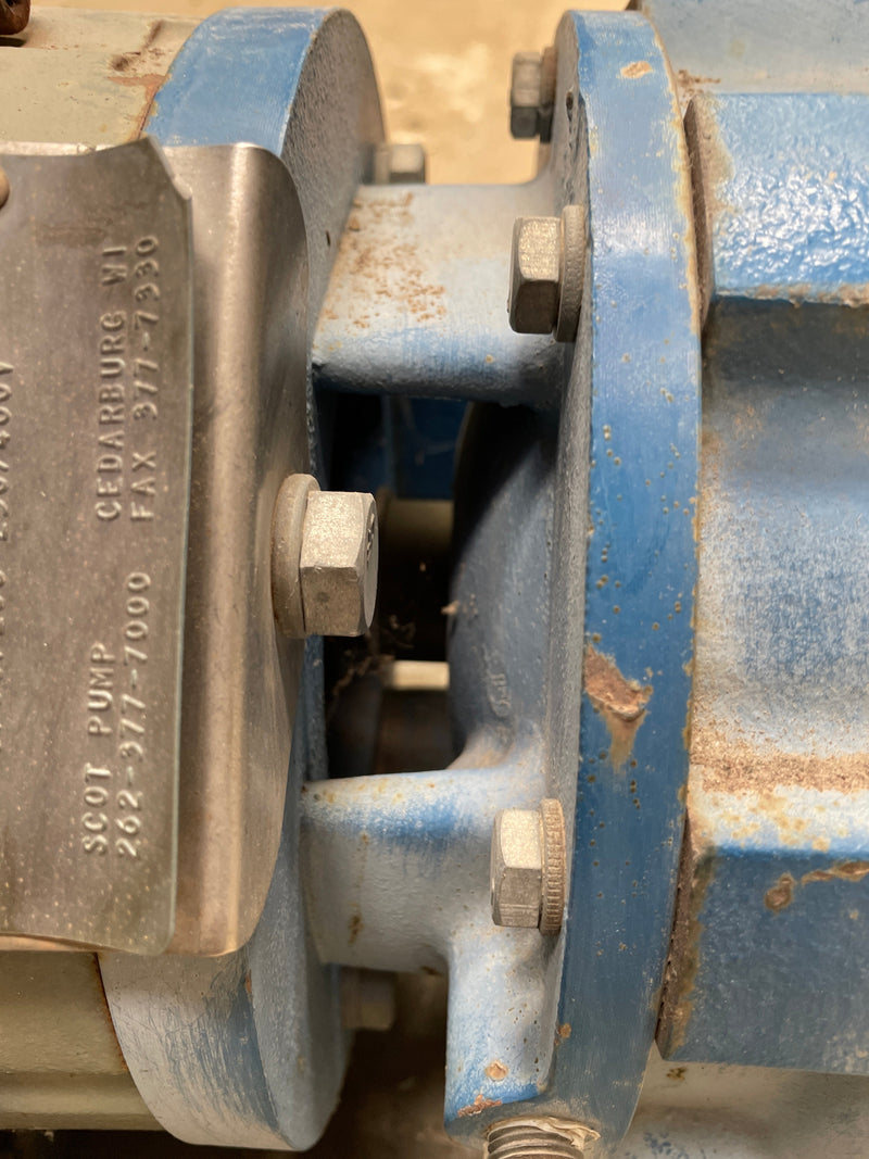 Scot 56F Motor Centrifugal Pump (10 HP, 550 GPM Max) Scot 