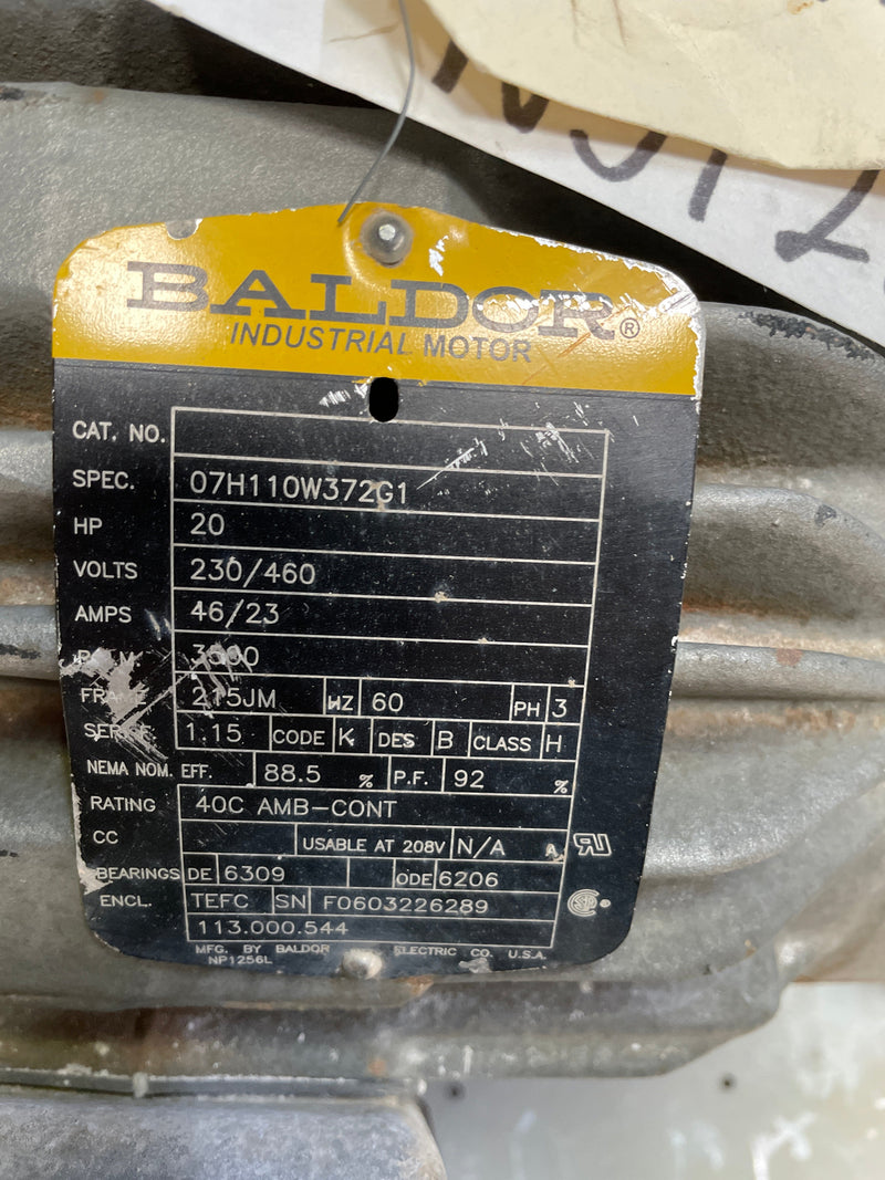 Scot Motor 62JM Centrifugal Pump (20 HP, 175 GPM Max) Scot 