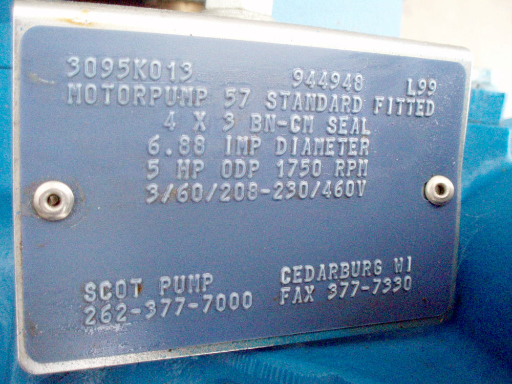 Scot Motorpump 57 Circulating Pump