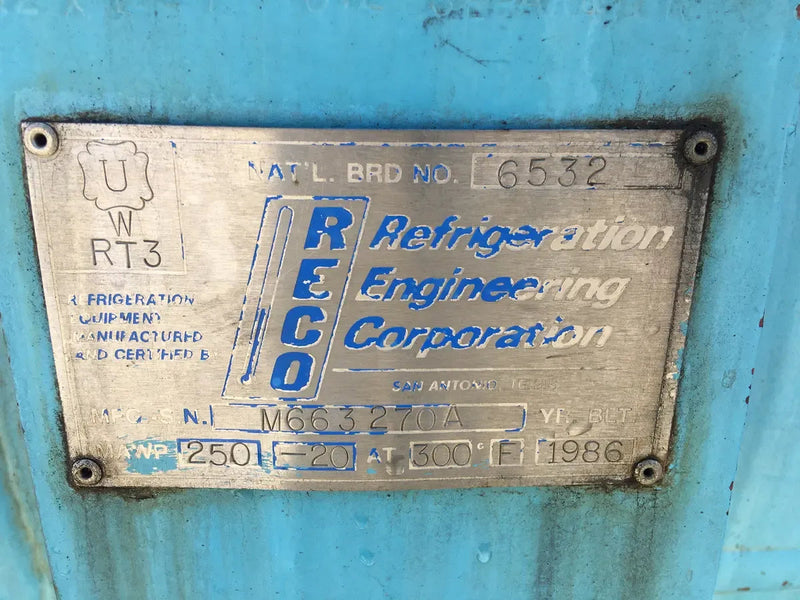 Frick RWB-II-222 Rotary Screw Compressor Package (Frick TDSH233L, 500 HP 460 V, Frick Micro Control Panel)