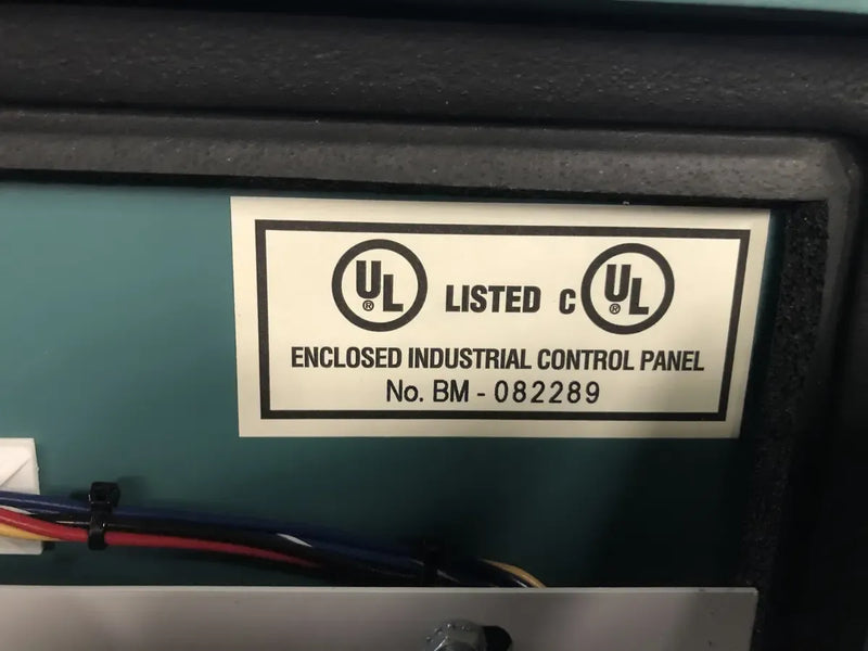 Frick Bare Rotary Screw Compressor Package (Frick Micro Control Panel, MISSING SCREW, MISSING MOTOR )