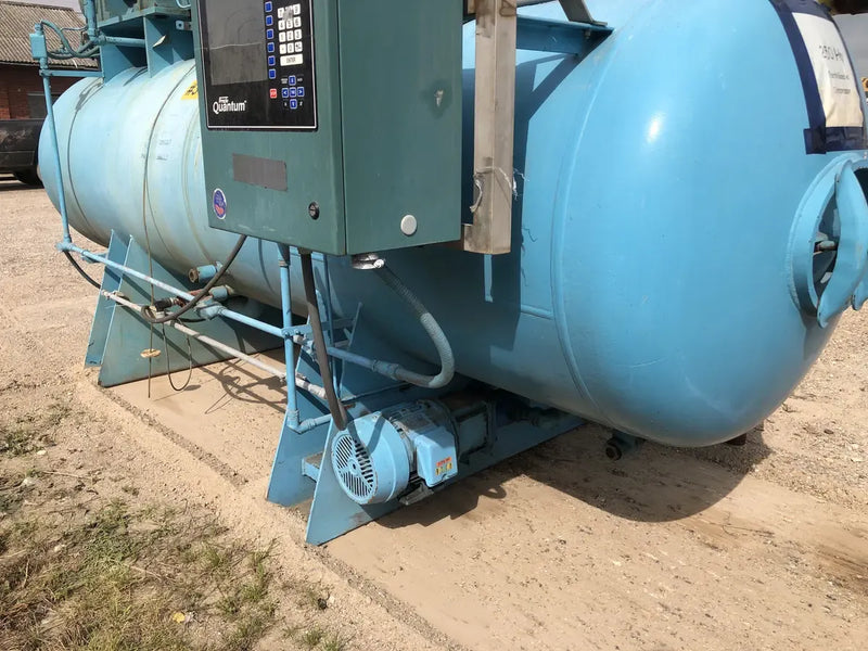 Paquete de compresor de tornillo rotativo Frick (Frick GDSH283L, 250 HP, 460 V, panel de control micro Frick)