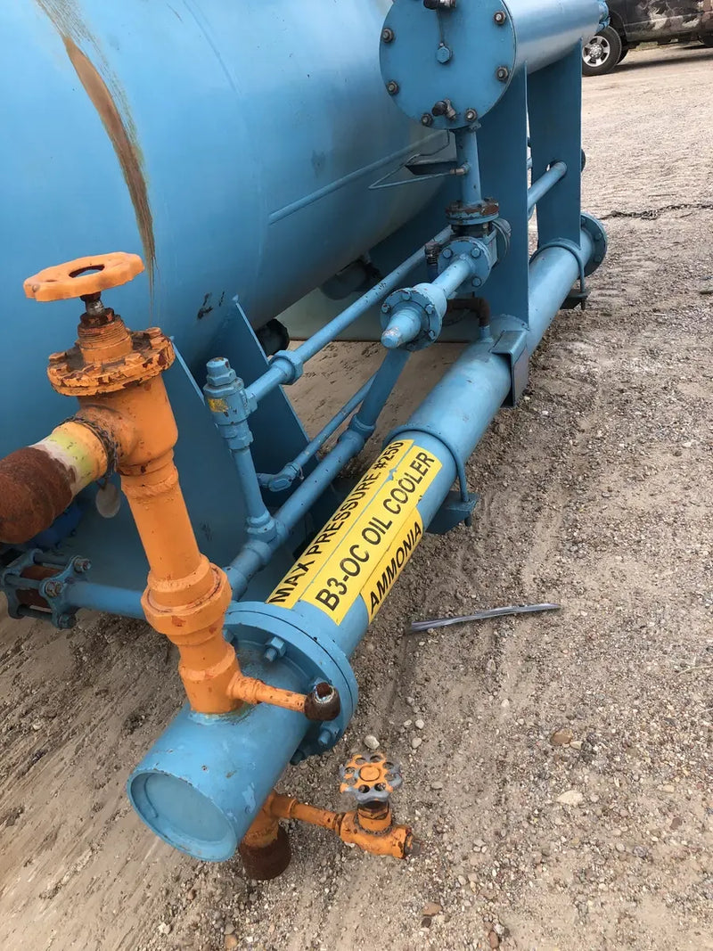 Paquete de compresor de tornillo rotativo Frick (Frick GDSH283L, 250 HP, 460 V, panel de control micro Frick)