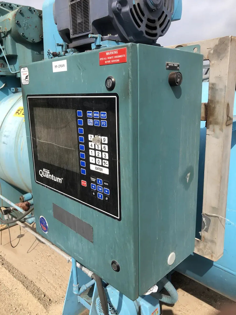 Paquete de compresor de tornillo rotativo Frick (Frick GDSH283L, 250 HP, 460 V, panel de control micro Frick)