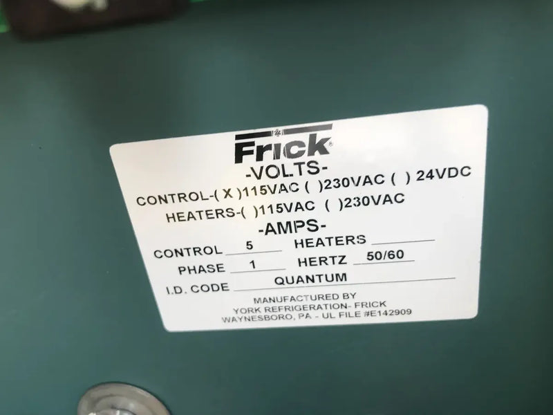 Paquete de compresor de tornillo rotativo Frick (Frick GDSH283L, 250 HP, 460 V, panel de control micro Frick)