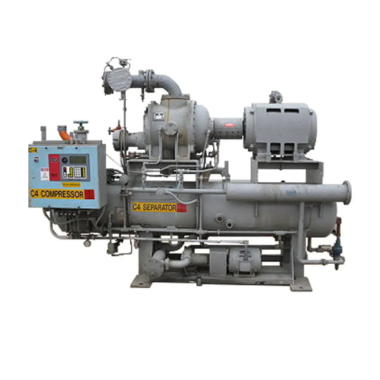 GEA FES / Howden Screw Ammonia Compressor Package - 250 HP
