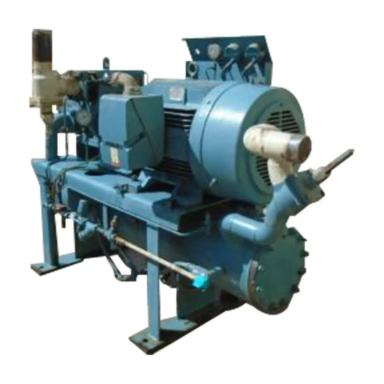 Frick RXB-39 Rotary Screw Compressor Package (Frick XJS120L, Frick Micro Control Panel)