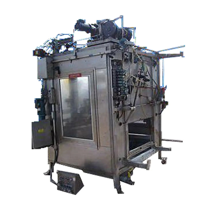 Llenadora volumétrica Anderson Machine de 18 cabezales en línea/descarga trasera