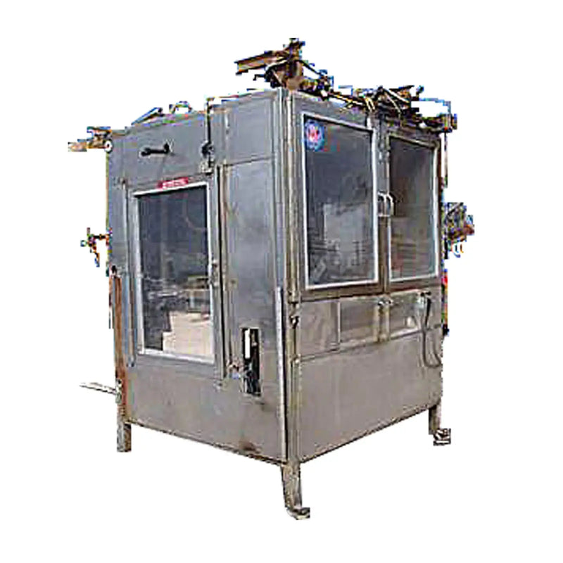 Llenadora volumétrica Anderson Machine de 18 cabezales en línea/descarga trasera