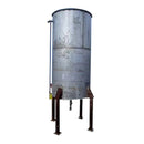Stainless Steel Single Shell Vertical Tank- 500 Gallon