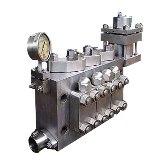 Cabezal Homogeneizador De Acero Inoxidable Gaulin MC45