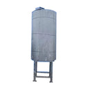 Permian Fabrication & Service Vertical Stainless Steel Heated Tank - 1000 Gallons