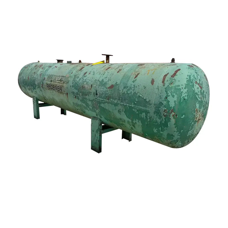 RECO 0023012MV Receptor de amoníaco horizontal (30 pulg. X 144 pulg. 500 galones)